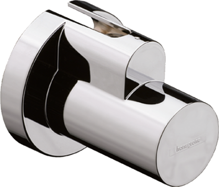 Декоративная накладка для углового вентиля hansgrohe 13950000, хром