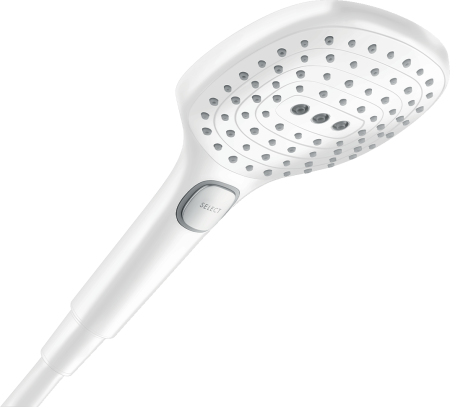 Ручной душ hansgrohe Raindance Select E 120 3jet 26520700, матовый белый