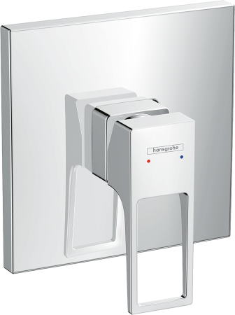 Внешняя часть смесителя для душа hansgrohe Metropol скрытого монтажа 74565000, хром