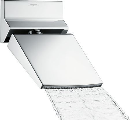 Верхний душ hansgrohe Raindance Rainfall 150 1jet с настенным креплением 26442000, хром