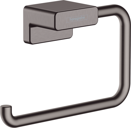 Держатель для туалетной бумаги hansgrohe AddStoris 41771340, шлифованный черный хром