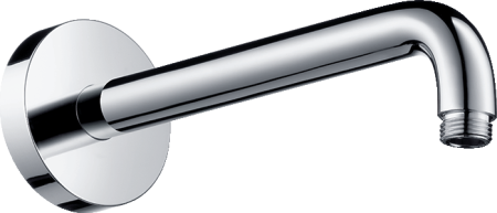 Душевой кронштейн hansgrohe настенный 241 мм 27409000, хром