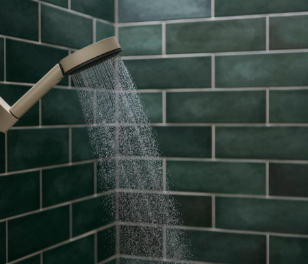 Ручной душ hansgrohe Pulsify Planet Edition 105 3jet Relaxation EcoSmart+ Select, 26077210, песок
