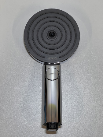 Ручной душ hansgrohe Pulsify Select S 105 3jet Relaxation 24110000/U10, хром, уцененный товар