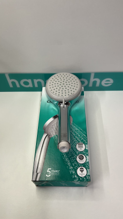 Ручной душ hansgrohe Croma 100 4jet Vario 28535000/U, хром, уцененный товар
