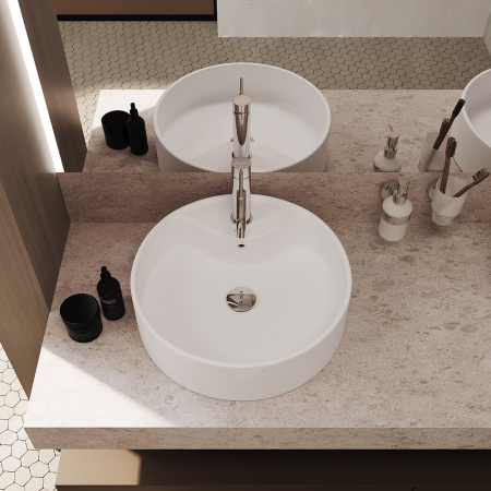 Смеситель для раковины Aqueduto CANO M-size CAN0200, хром