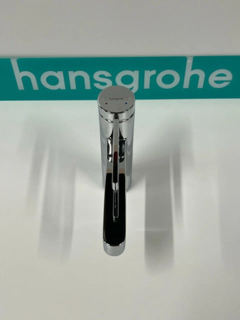 Смеситель для раковины hansgrohe Finoris 100, со сливным клапаном Push-Open, 76010000/U, хром, уцененный товар