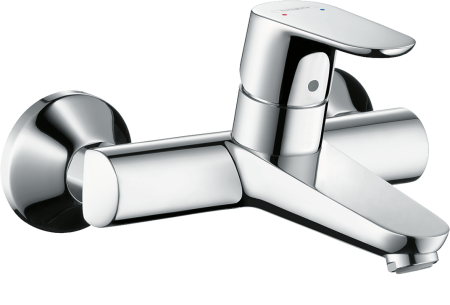Смеситель для раковины hansgrohe Focus настенный 31923000, хром