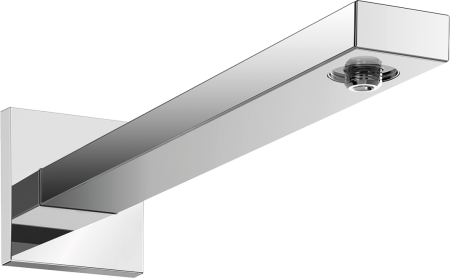 Душевой кронштейн hansgrohe Square настенный 389 мм 27694000, хром