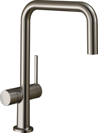 Смеситель для кухонной мойки hansgrohe Talis M54 U 220, с запорным вентилем 72807800, под сталь