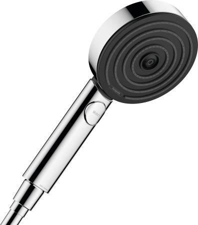 Ручной душ hansgrohe Pulsify Select S 105 3jet Relaxation EcoSmart 24111000, хром