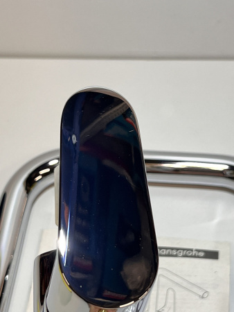 Смеситель для кухонной мойки hansgrohe Focus M41 260 с поворотным изливом 31820000/U, хром, уцененный товар