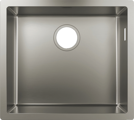 Кухонная мойка hansgrohe S71 S719-U500 интегрированная 43427800, нержавеющая сталь