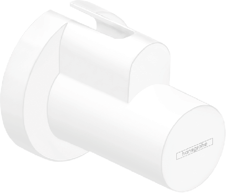 Декоративная накладка для углового вентиля hansgrohe 13950700, матовый белый