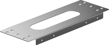 Монтажная панель для монтажа на плитку hansgrohe sBox 28016000