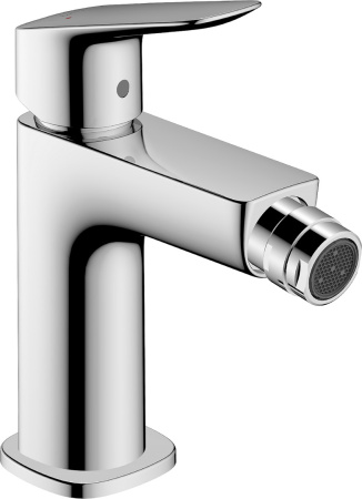 Смеситель для биде hansgrohe Logis 110 Fine, со сливным гарнитуром, 71201000, хром