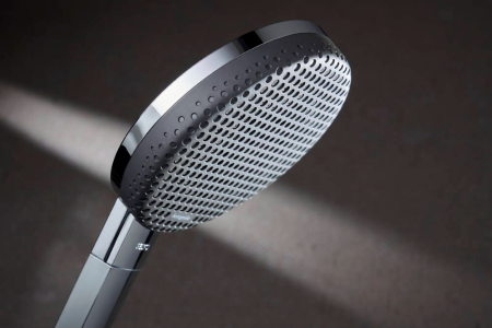 Душевой гарнитур hansgrohe Raindance Alive Select 125, 3 струи, со штангой Unica E Puro 65 см, 24600000, хром