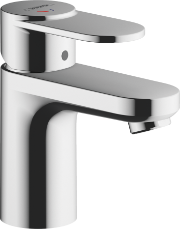 Смеситель для раковины hansgrohe Vernis S 70 CoolStart, со сливным гарнитуром 71540000, хром