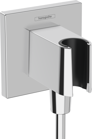 Шланговое подключение hansgrohe FixFit Porter E с держателем для душа 26889000, хром
