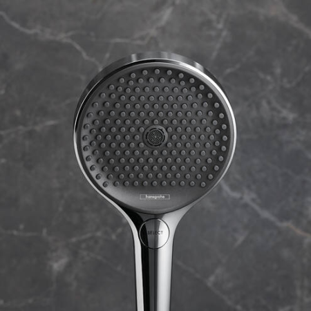 Ручной душ hansgrohe Rainfinity 130 3jet 26864000/U, хром, уцененный товар