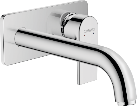 Внешняя часть смесителя для раковины hansgrohe Vernis Shape скрытого монтажа, настенный 71578000, хром