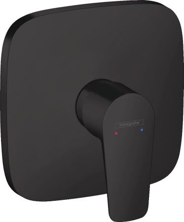 Внешняя часть смесителя для душа hansgrohe Talis E скрытого монтажа 71765670, матовый черный