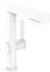 Смеситель для раковины hansgrohe Finoris 230, с вытяжным душем 2jet, со сливным клапаном Push-Open 76063700, матовый белый