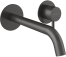 Смеситель для раковины Aqueduto CANO CAN0445 настенного монтажа со скрытой частью, оружейная сталь
