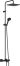 Душевая система hansgrohe Vernis Shape 240 1jet с термостатом для ванны 26900670, матовый черный
