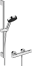 Душевой набор hansgrohe Pulsify Select S 105 3jet Relaxation EcoSmart с термостатом Ecostat Fine и душевой штангой 65 см, 24262000, хром