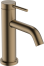 Cмеситель для раковины hansgrohe Tecturis S 80, EcoSmart+, для холодной воды, 73313140, шлифованная бронза