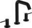 Смеситель для раковины hansgrohe Tecturis S 150 EcoSmart+, со сливным клапаном Push-Open, 73330670, матовый черный