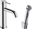 Смеситель для раковины hansgrohe Tecturis S 110 с гигиеническим душем и душевым шлангом, 73211000, хром