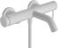 Смеситель для ванны hansgrohe Tecturis S, 73422700, матовый белый