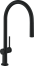 Смеситель для кухонной мойки hansgrohe Talis M54 210, с вытяжным изливом 1jet, sBox 72803670, матовый черный
