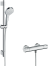 Термостат для душа hansgrohe Ecostat 1001 CL с душевым гарнитуром Croma Select S, 27833400, белый/хром