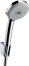 Душевой набор hansgrohe Croma 100 3jet Multi с держателем и шлангом 125 см 27593000, хром