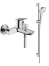 Готовый набор для ванны hansgrohe Logis с ручным душем Croma Select E, HG-PR274, хром
