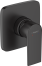 Внешняя часть смесителя для душа hansgrohe Vernis Shape скрытого монтажа 71658670, матовый черный