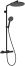 Душевая система hansgrohe Raindance Alive S Puro Showerpipe 300 с Ecostat Element, 24592670, матовый черный