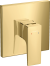 Внешняя часть смесителя для душа hansgrohe Metropol скрытого монтажа 32565990, полированное золото