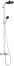 Душевая система hansgrohe Activera S Showerpipe 240 1jet EcoSmart с термостатом для ванны Ecostat Fine, 28871000, хром