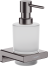 Диспенсер для геля hansgrohe AddStoris 41745340, шлифованный черный хром