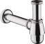 Сифон для биде hansgrohe бутылочный 55213000, хром