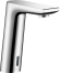 Смеситель для раковины hansgrohe Metris S 150 электронный, без регулировки температуры, питание от батареи 6V 31101000, хром