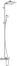 Душевая система hansgrohe Crometta E 240 1 режим, с термостатом для ванны 27298000/U, хром, уцененный товар