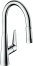 Смеситель для кухонной мойки hansgrohe Talis M51 200, с вытяжным душем 2jet 73851000, хром