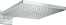 Верхний душ hansgrohe Raindance E 300 1jet с настенным кронштейном 26238000, хром