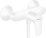 Смеситель для душа hansgrohe Talis E 71760700, матовый белый