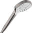 Ручной душ hansgrohe Croma E 110 1jet EcoSmart 26815340, шлифованный черный хром